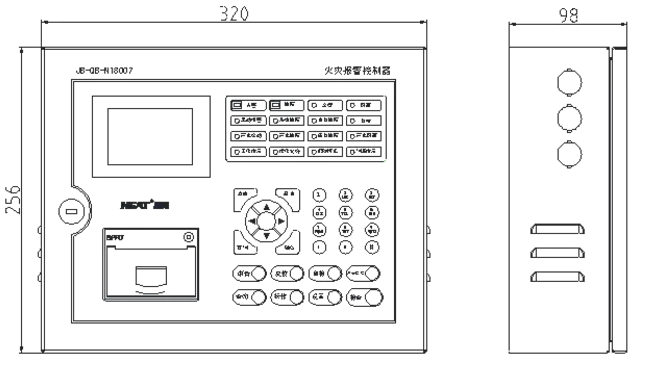 尼特消防JB-QB-NT8007火災(zāi)報(bào)警控制器全新上市，智能報(bào)警主機(jī)守護(hù)安全